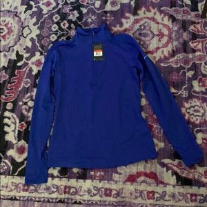 Nike pro warm half zip long sleeve